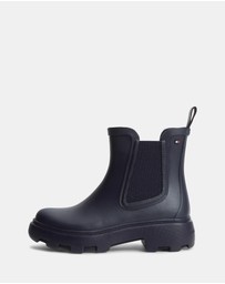 Tommy Hilfiger - Kassandra Rubber Flag Cleated Rainboots - Women's