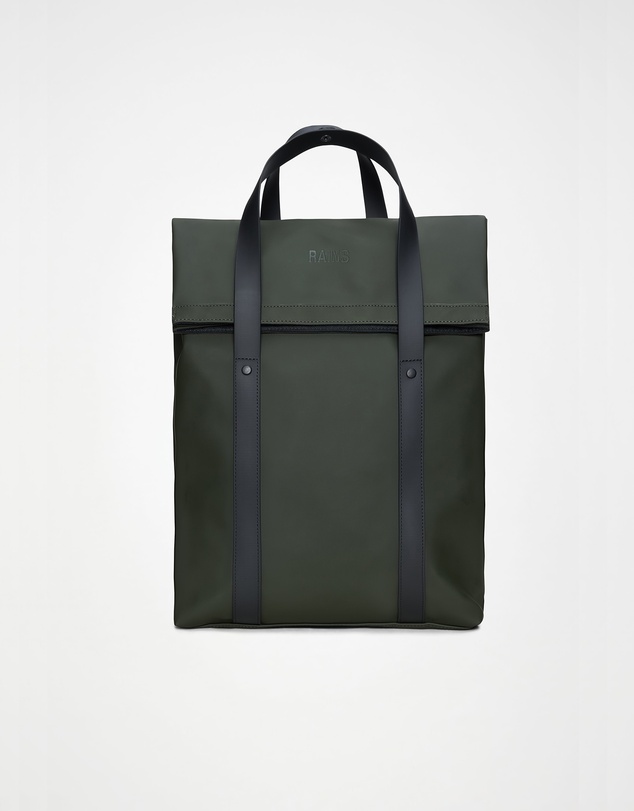 RAINS - 2 Way Tote Backpack Green