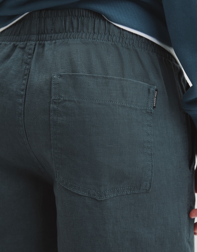 Country Road - Organically Grown Linen Drawcord Short