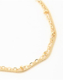 Lovisa - Gold Plated Ball Layered Bracelet