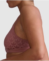 adidas Originals - Microterrot Monogram Logo Unlined Triangle Bralette