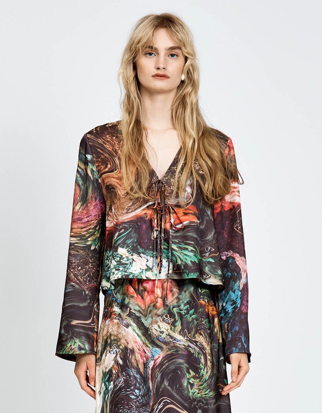 bul - Nolla Top Kukka Floral Print