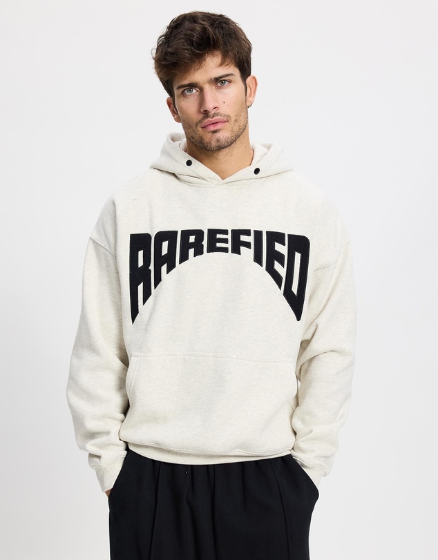 Rarefied - Curved Logo Hoodie