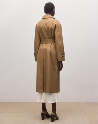 M.N.G - Cotton Trench Coat With Belt