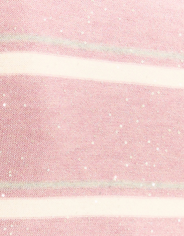 Emme - Lurex Stripe Collared Sweater