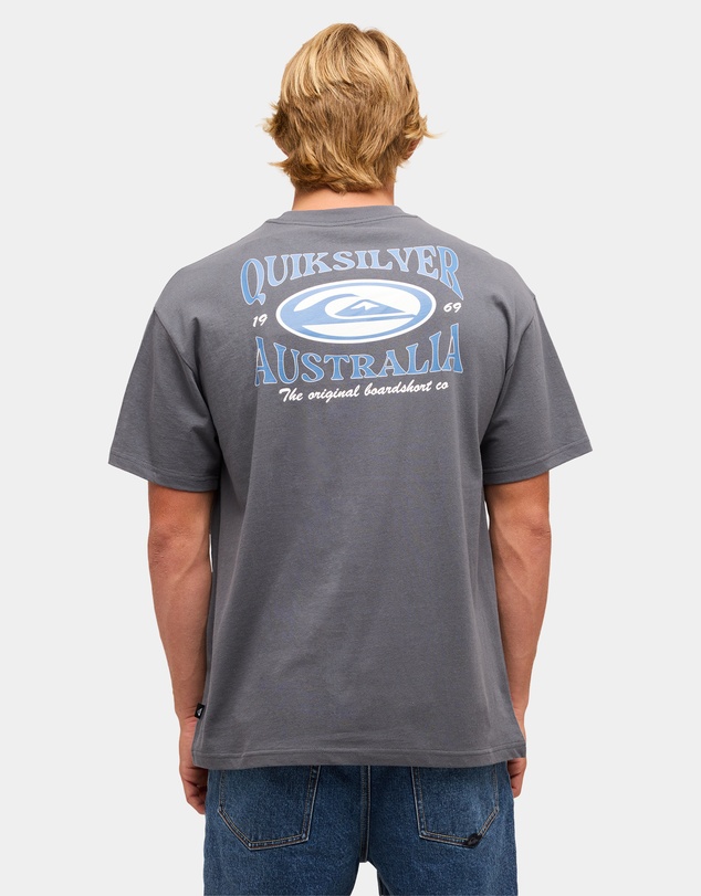Quiksilver - Mens Retro Lock Up T-Shirt