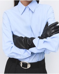 M.N.G - Slim-Fit Poplin Shirt