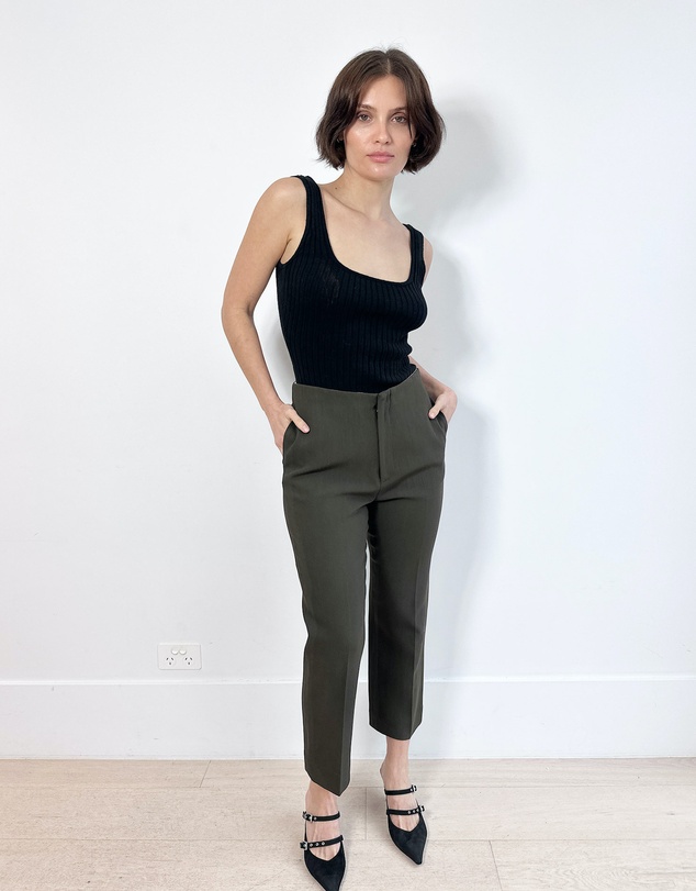 Cirkular - Pre-Loved - Bassike Wool Blend Pants