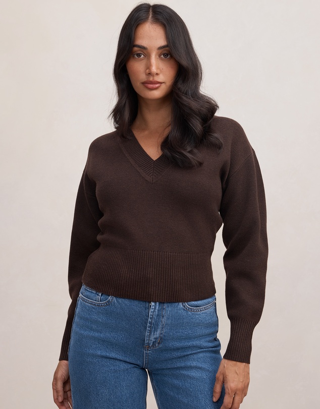 Forever New - Raya V Neck Sweater