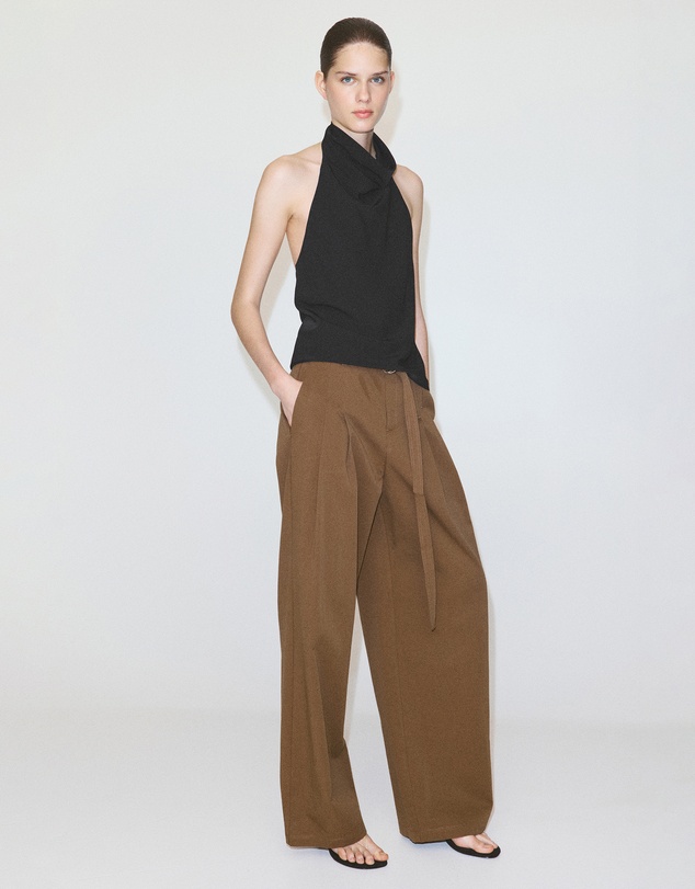 M.N.G - Draped Halter Top