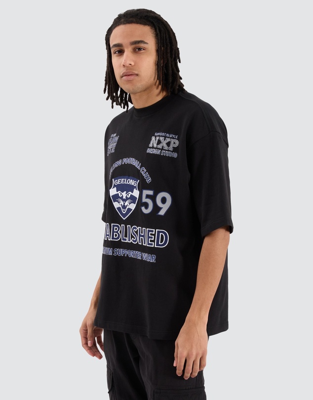 Nena & Pasadena - Geelong Mega Loop Back Tee