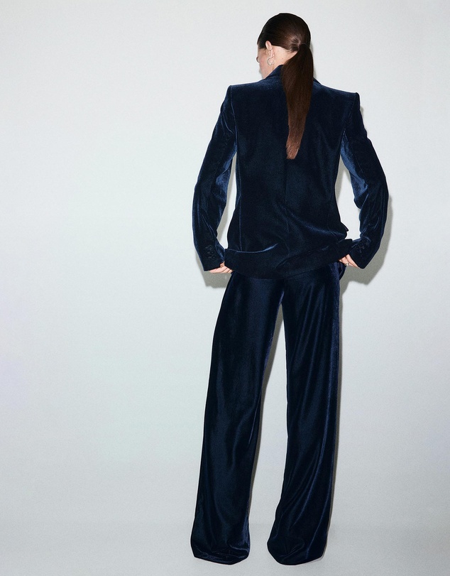 M.N.G - Velvet Suit Trousers