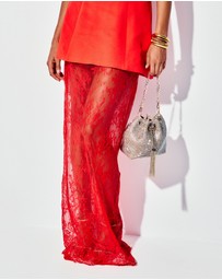 Olga Berg - Miranda Drawstring Top Handle
