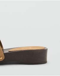 M.N.G - Wooda Sandals