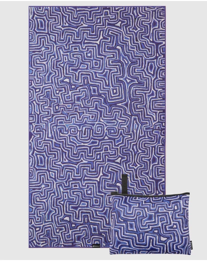 Gali Swimwear - Lukarrara (Blue) Sand-Free Beach Towel
