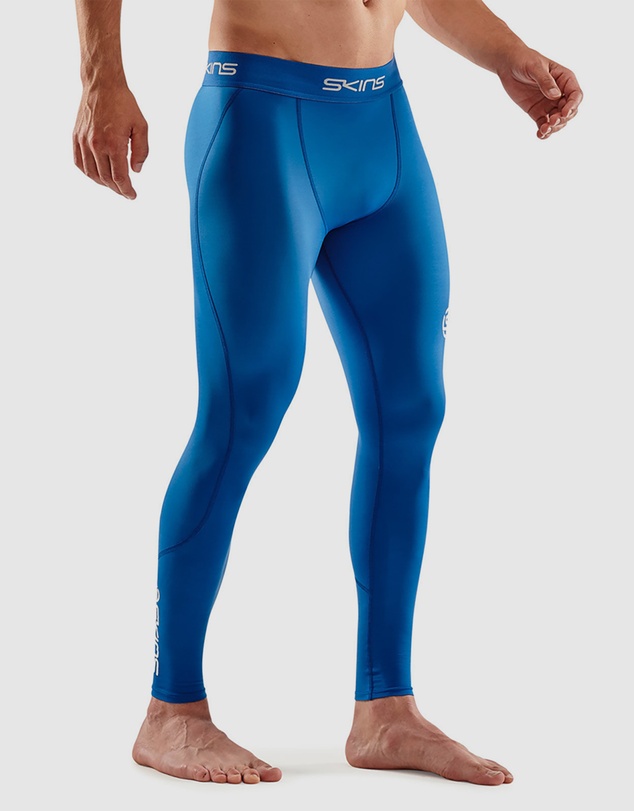 SKINS - SKINS Compression Men's Series-1 Active Long Tight Bright Blue