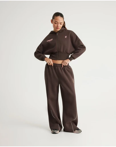 Upstate - Off-Duty Track Pant - Espresso