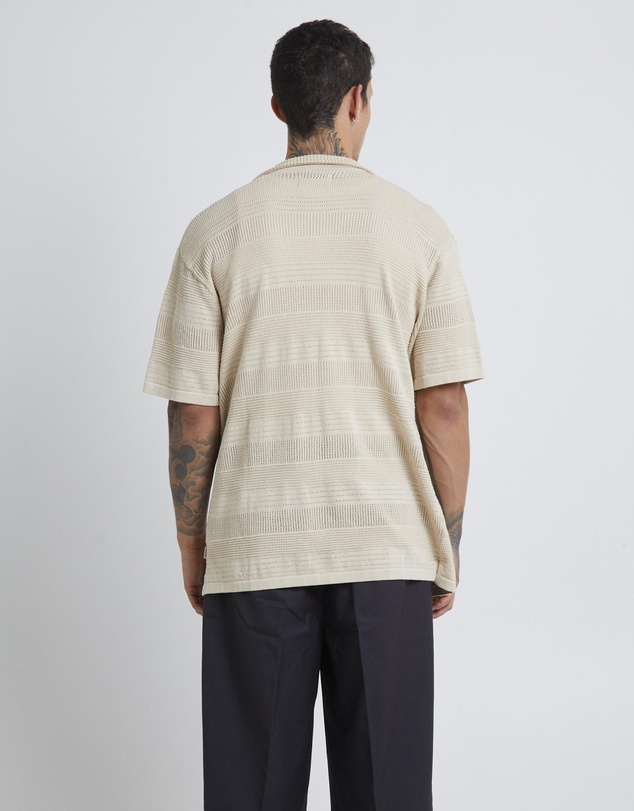 Arvust - Knitted Shorts Sleeve Resort Shirt