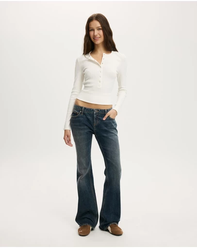 Cotton On - Blake Henley Long Sleeve Top