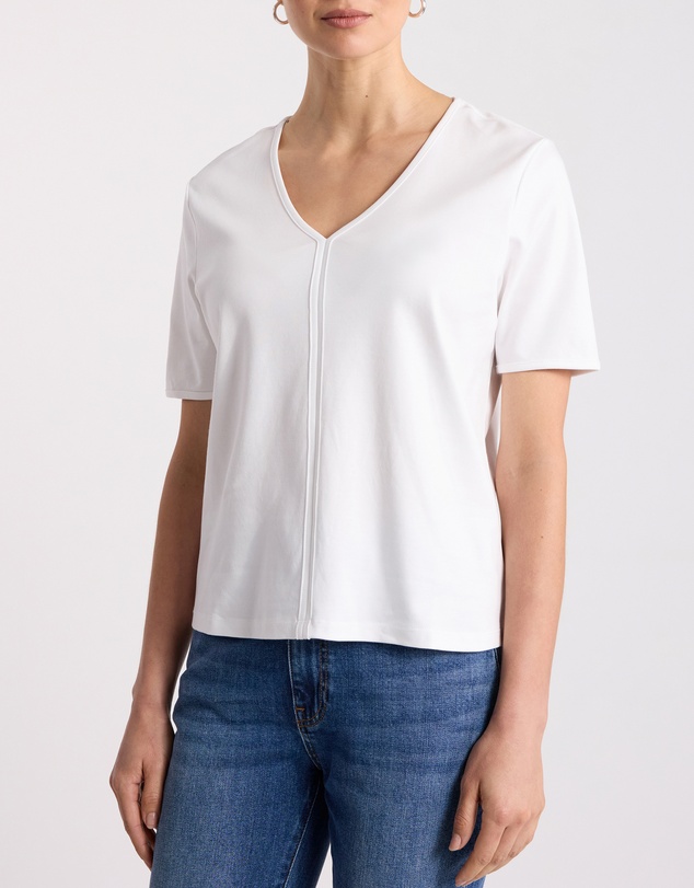 David Lawrence - Jolyn Mercerised Cotton Tee