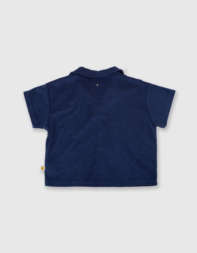 Goldie + Ace - Oversized Terry Polo - Babies-Kids