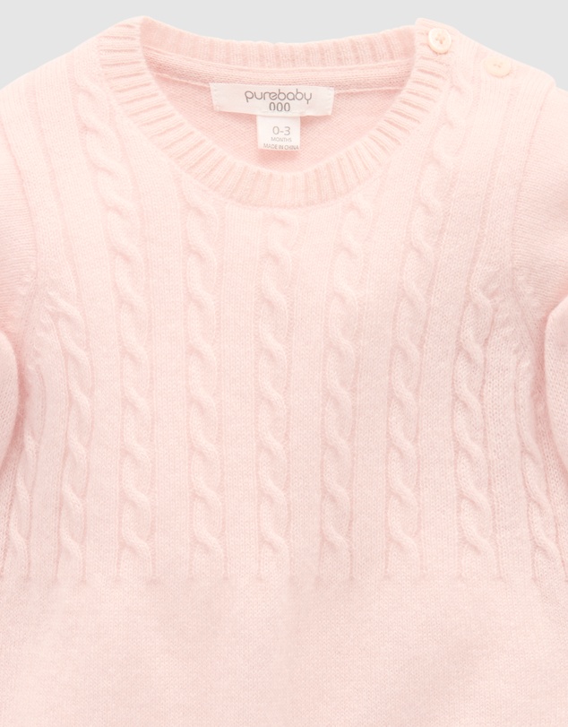 Purebaby - Cashmere Growsuit -Kids-Babies