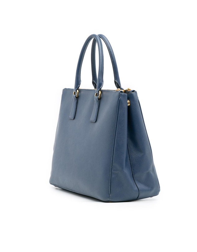 Pre-Loved by Azura Reborn - Pre-Loved Large Saffiano Lux Galleria Double Zip Tote