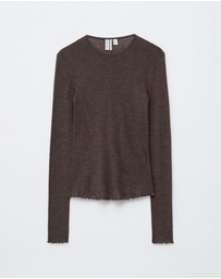 & Other Stories - LS Wool Top
