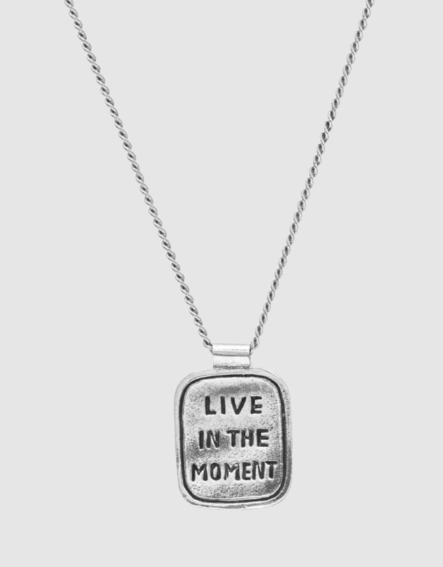 Haze & Glory - ICONIC EXCLUSIVE - Moment Necklace in Oxidised 925 Silver