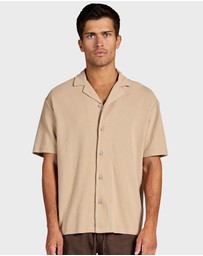 Academy Brand - Carlos Cotton Waffle SS Shirt
