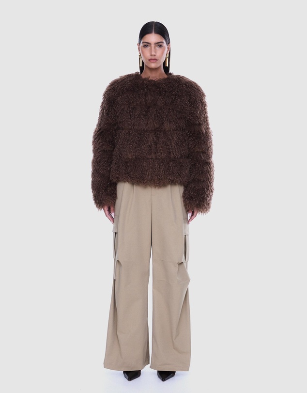 ENA PELLY - Caity Faux Fur Jacket