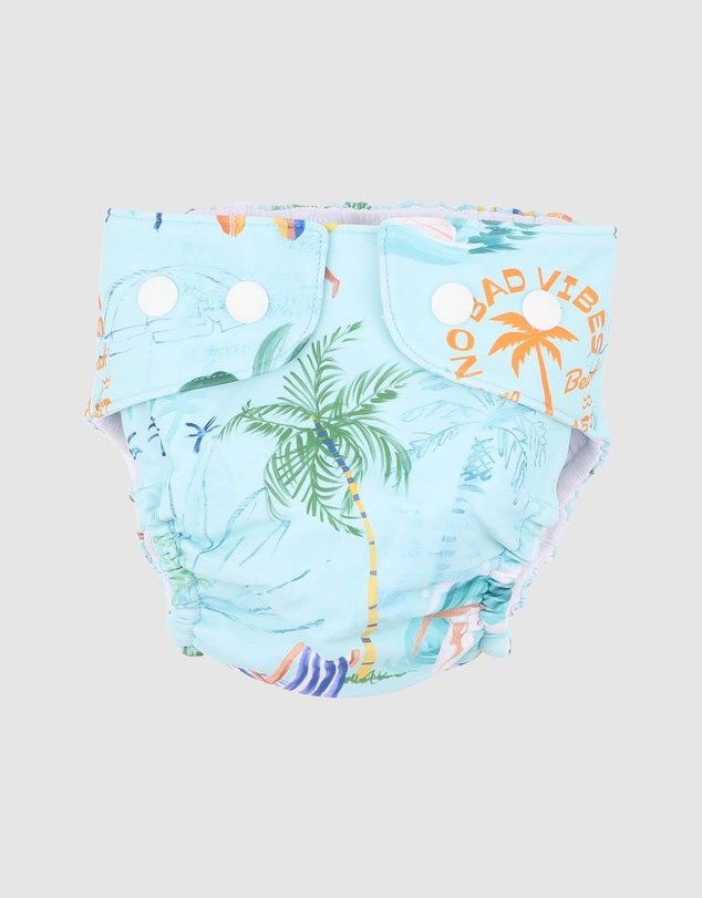 Minihaha - Bodhi Aqua Nappy - Kids