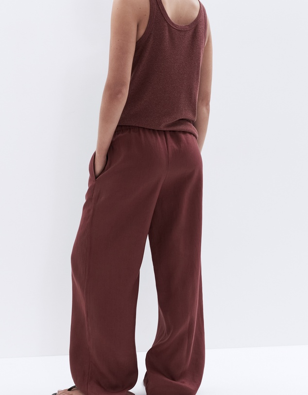 UNISON - Essential Linen Wide Leg Pant