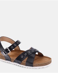 Mia Vita - Bailey Sandal - Black