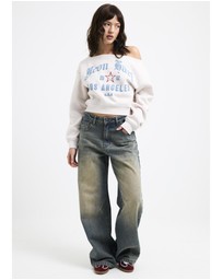 Neon Hart - Corsica Off Shoulder Long Sleeve Top