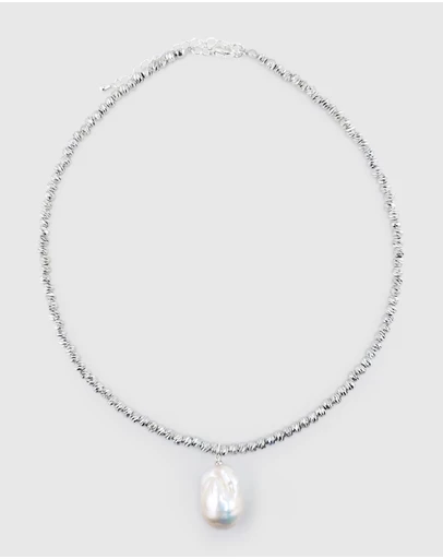 Izoa - Odette Drop Pearl Necklace