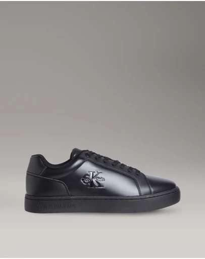 Calvin Klein - Classic Cupsole Mono Leather Sneakers