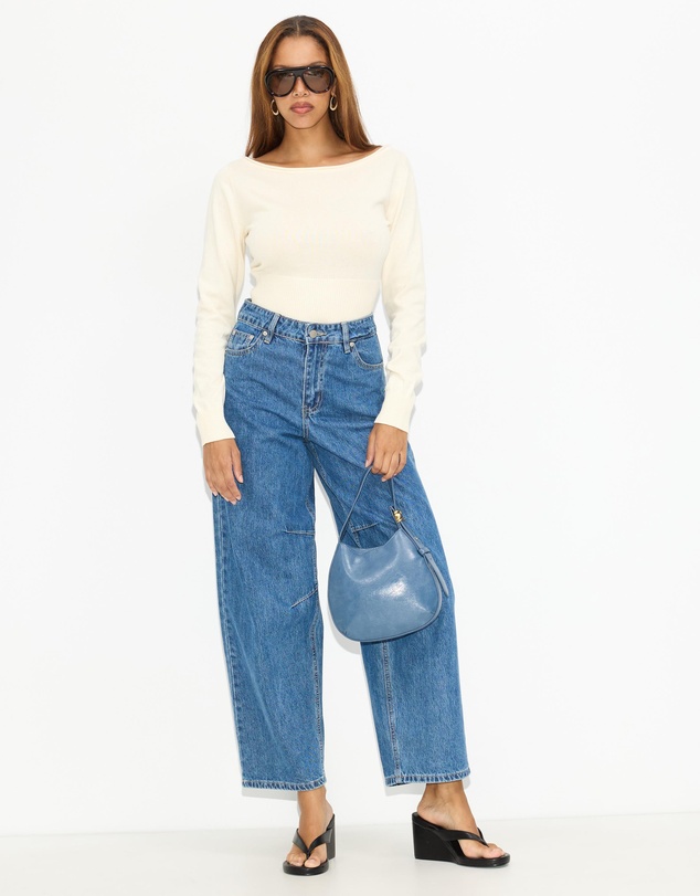 Dazie - Angel Knitted Long Sleeve Top