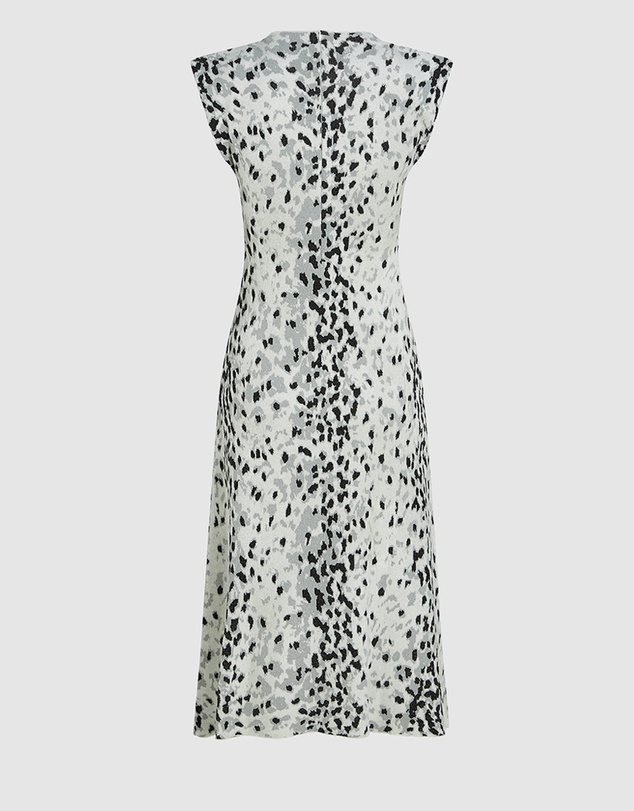 Karl Lagerfeld - Snow Leopard Knit Dress