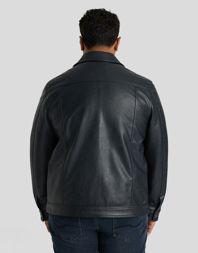 Johnny Bigg - Rebel Faux Leather Jacket