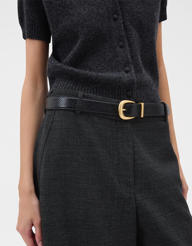 Oroton - Ina 30cm Belt Texture