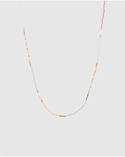 Elli Jewelry - Pastel Bead Necklace