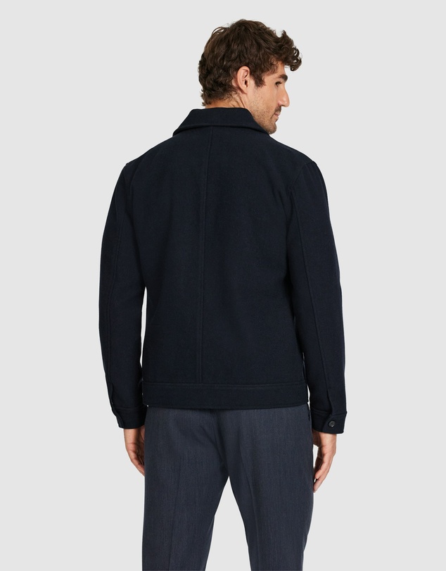 Tarocash - Lleyton Wool Zip Jacket