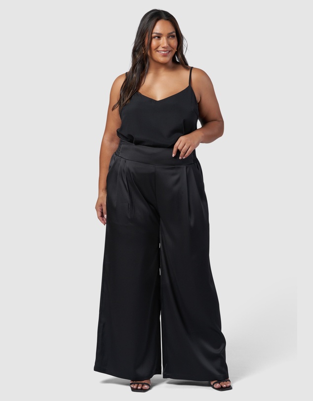Pink Dusk by Curve Project - Last Time Satin Pants