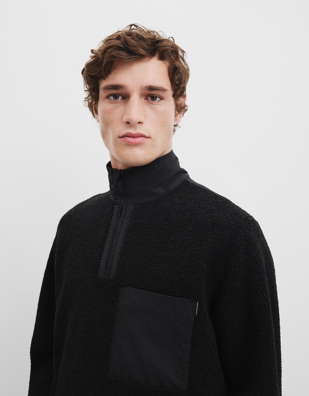 Country Road - Polyester Half Zip Sweat