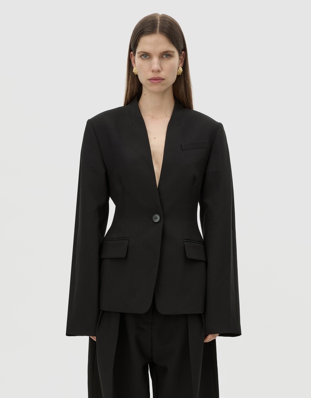CAMILLA AND MARC - Tala Fitted Collarless Blazer
