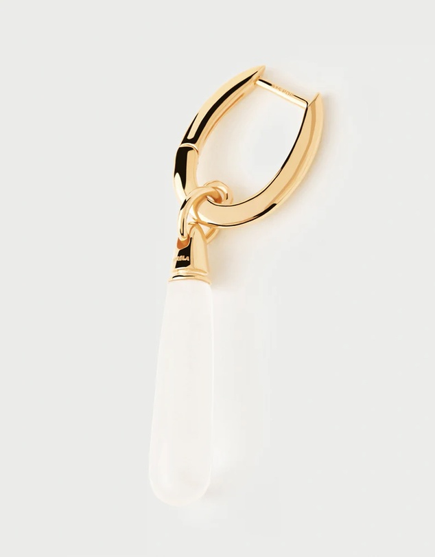 PDPAOLA - Rock Crystal Large Jupiter Single Hoop