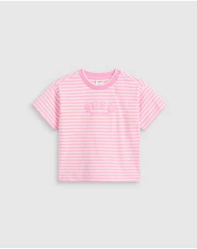 Seed Heritage - Core Stripe Logo Tee