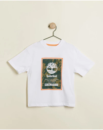 Timberland - Short Sleeves Tee-Shirt - Kids-Teens