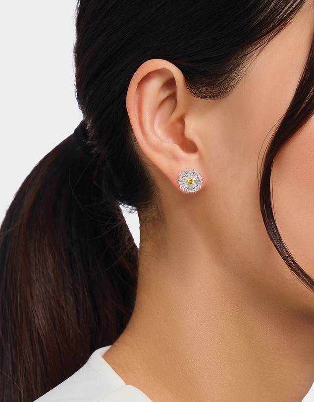 THOMAS SABO - THOMAS SABO Lovely Daisy Large Ear Studs Silver